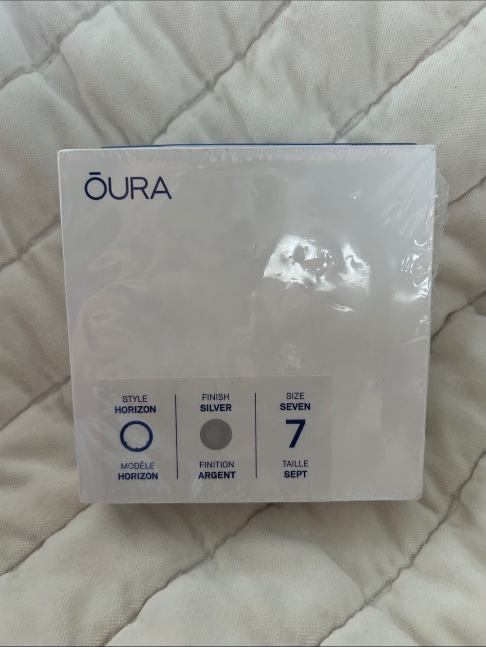 Sealed in package- Oura Horizon Ring - Silver